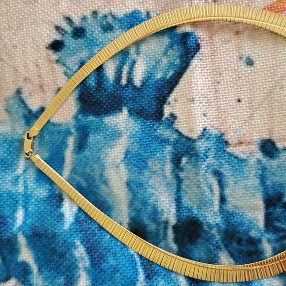 Moda Al Massimo Italian 18K Gold Cleopatra Necklace - Picture 5 of 16